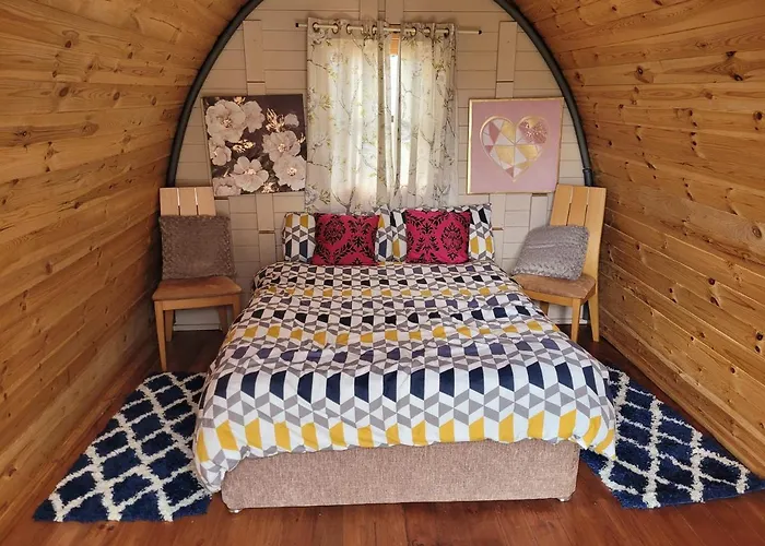 キャンプ場 Shannon Estuary Glamping Budget-sustainable-biodiversity Habitat--rustic-countryside *