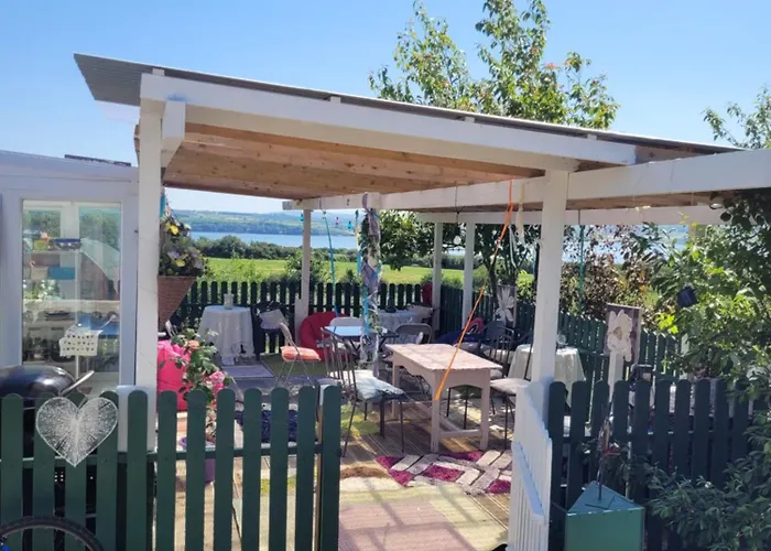 Shannon Estuary Glamping Budget-sustainable-biodiversity Habitat--rustic-countryside * Effernan